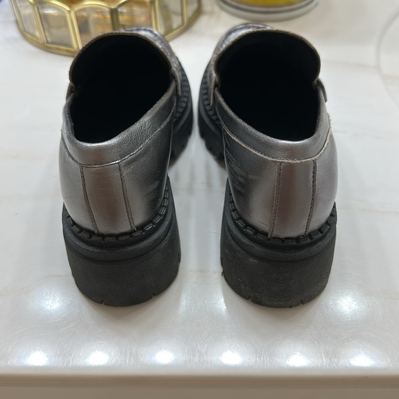 Free People Metallic Loafers - Picture 3 of 5